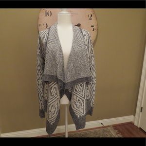 Gray cardigan